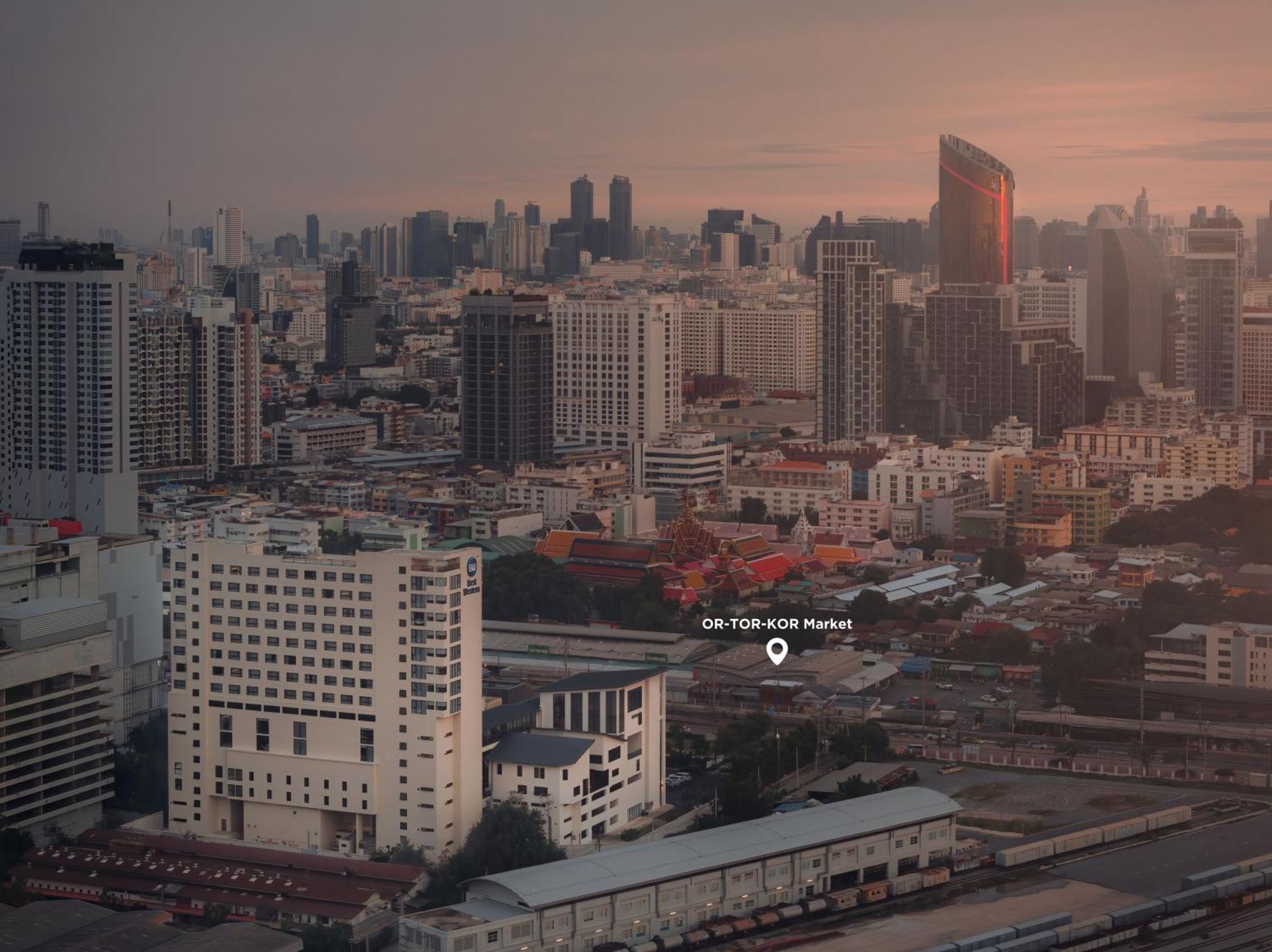 Best Western Chatuchak Bangkok Exteriör bild